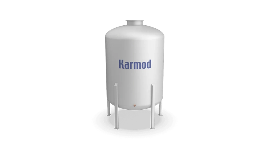 8 ton fiberglas silo tank