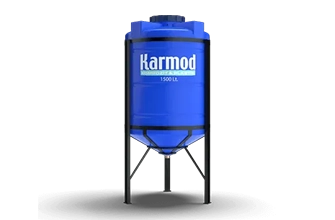 Kapalı ağız 1500 litre silo depo